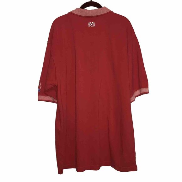 Detroit Red Wings 1997-1998 Back To Back Stanley Cup Champs Mirage Red Polo XL - Picture 2 of 10